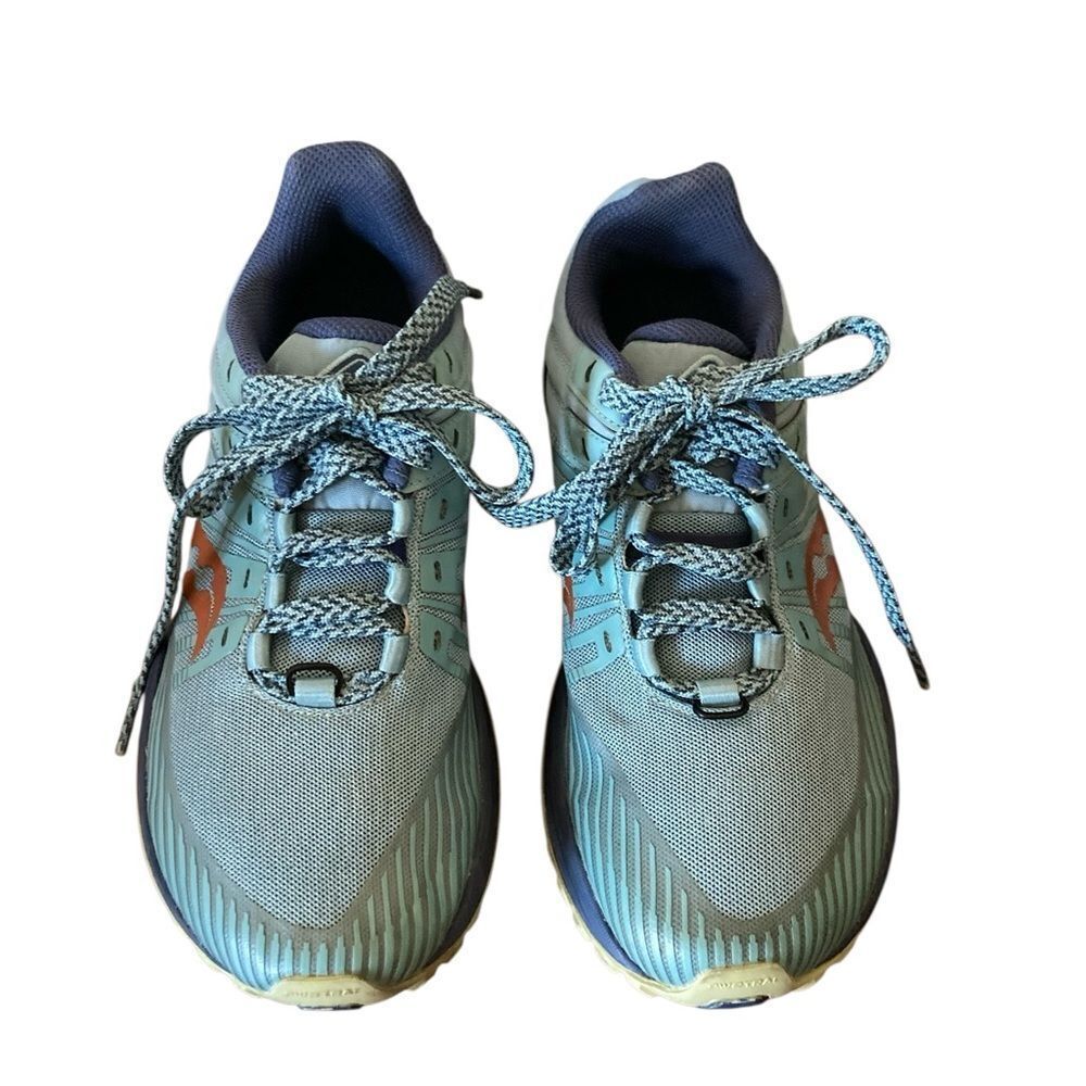 Saucony Women's Size 8 Athletic Shoes in Blue and White - Picture 4 of 12